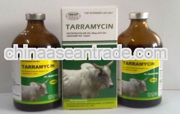 Oxytetracycline Injection 5% 10% 20% of Veterinary drug
