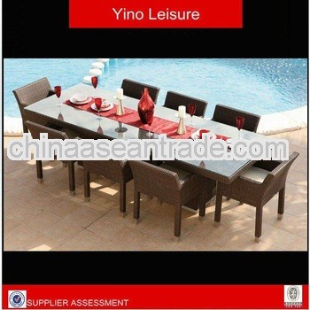 PE Rattan outdoor furniture dining table and chairs RC1108