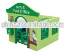 POST OFFICE DESIGN WOODEN TOY FOR CHILD