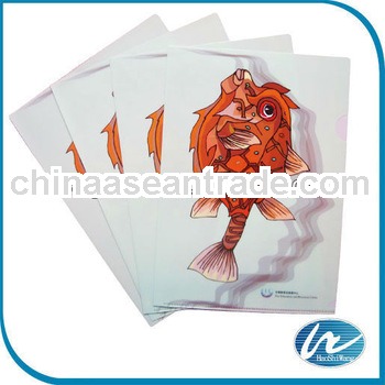 PP L-shaped folder, Customized Thickness, Sizes and Designs are Accepted