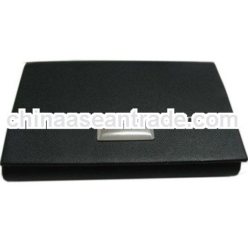 PU leather business card holders for office table borad use