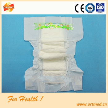 Plain woven first quality diaper for children