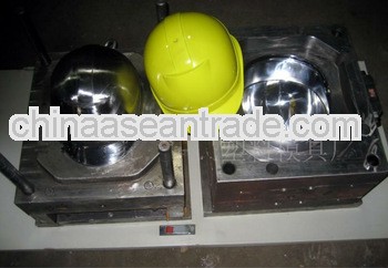 Plastic injection molding for safety helmet
