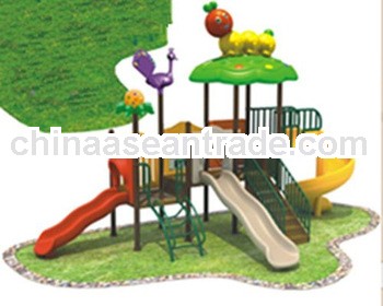 Plastic kids playground plastic slides (KYM--0702)