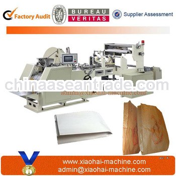 Pointed Bottom Bottom Gluing Fast Speed Paper Bag Machinery
