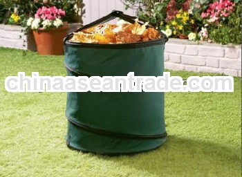 Pop-up garden multi-functional bag, green garbage container