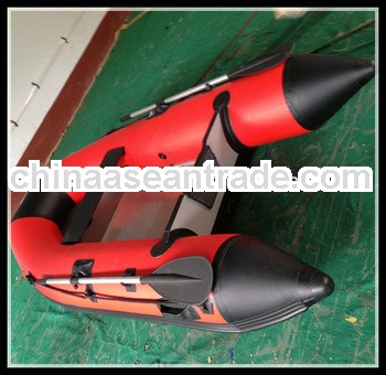 Popular inflatable pontoon fishing boat HLL270
