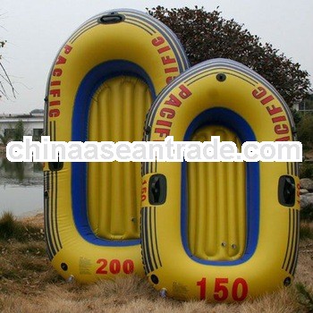 Portable type inflatable paddle boat