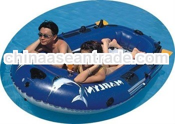 Portable type inflatable raft boat