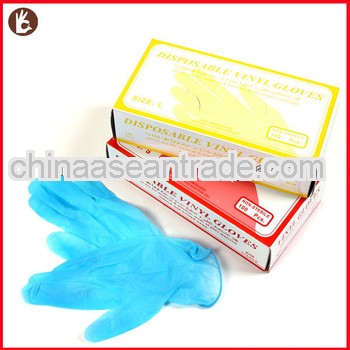 Powdered&powder free disposable vinyl gloves/whole