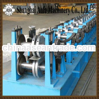 Pre-cutting and Pre-punching type C purlin roll forming machinery