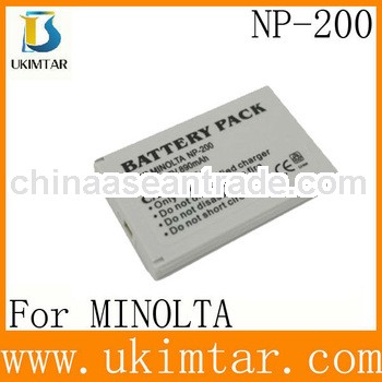 Professional Digital Camera Battery NP-200 3.7v 750mAh for MINOLTA NP-200---Factory