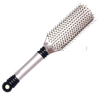 Professional Plastic Cushion Hair Brush with removable handle