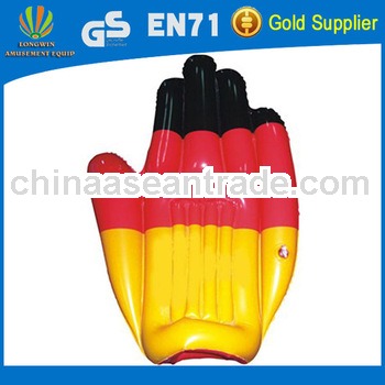 Professional cheap customized pvc promotion inflatable hand cheering inflatable hand