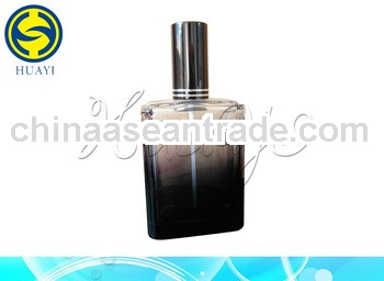 Professional technical design black glass perfume bottle