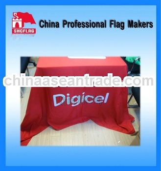 Promotion advertising custom logo printing table cloth