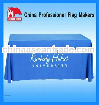 Promotion advertising custom logo printing table cover