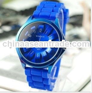 Promotional 3ATM silicone waterproof watch