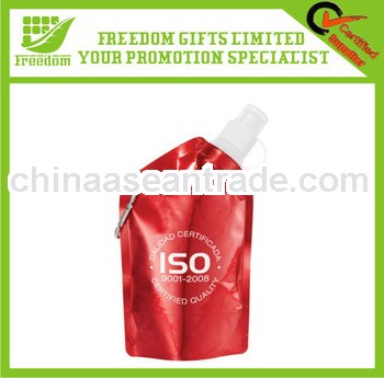 Promotional Custom PE Metallic Foldable Bottle