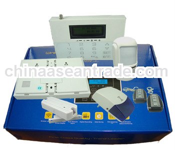 Protection Products Wireless security PSTN/GSM yard security alarm system with built-in antenna