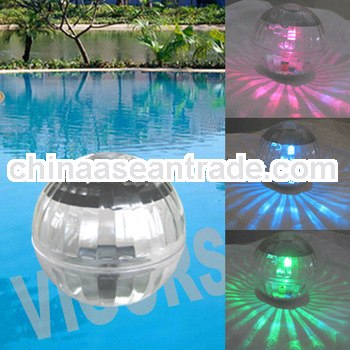 RGB LED solar floating ball light