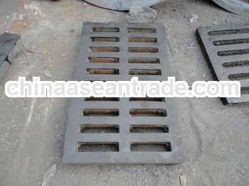 Rectangular 600 cast iron manhole cover