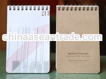 Recycled craft notepad for promotion