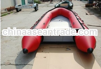 Red Color Inflatable boat ZB-470