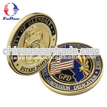 Reeded Edge Challenge Coin