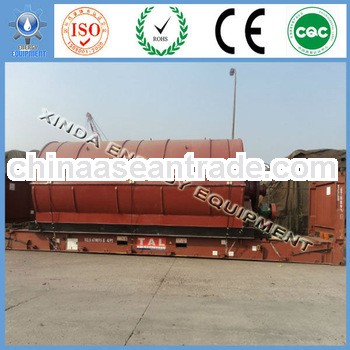 Reliable quality waste plastic recycling oil line