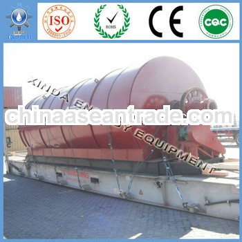 Reliable quality waste rubber recycling oil equipment