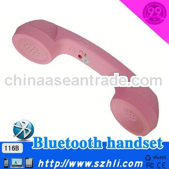 Retro low radiation noise reduction bluetooth mobile phone handset with function keys 116B on sale!