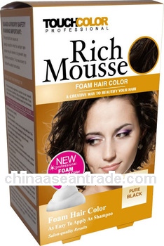 Rich Mousse Foam Hair color 20(Ammonia Free available)