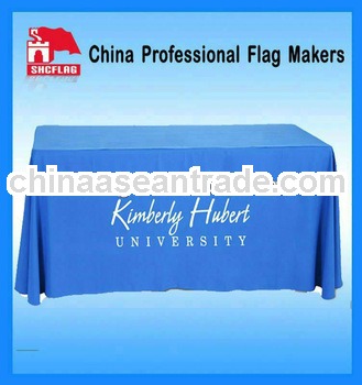 SHC advertising and promotional table cloth fabric