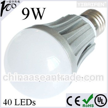 SMD 40 LED SMD Bulb 9W E27
