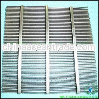 SUS304 wedge wire sieve bend screen for tank bottoms