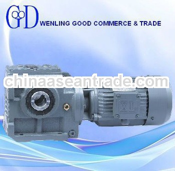 S series vertical shaft helical worm speed reducer