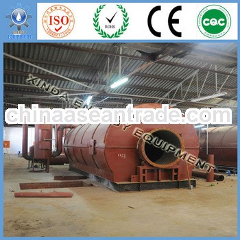 Safe and Reliable Xinda waste tire to diesel recycling equipment