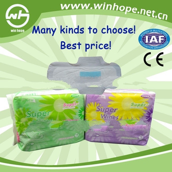 Sanitary Napkin Manufacturer With Factory Price! Love Moon Sanitary Napkin !!