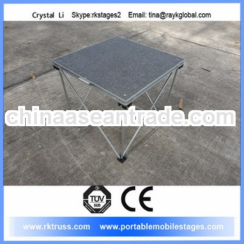 School performance mobile folding stage. portable stage.mobile stage