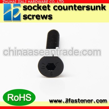 Self produced DIN and ANSI standard hexagon socket contersunk head screws