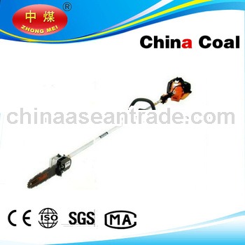 Shandong China Coal hot sale long handle gasoline pole chain saw