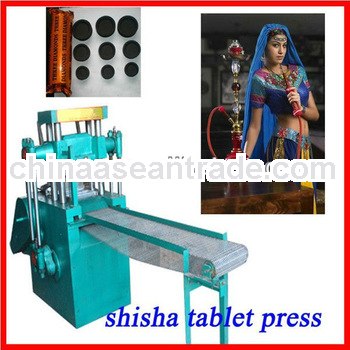 Shisha charcoal tablet press machine/ charcoal briquetting machine with factory directly supply