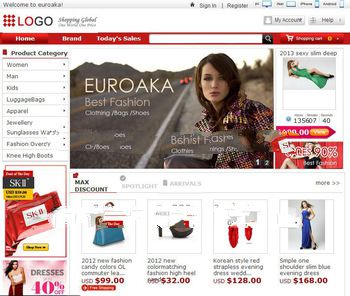 Shopping online websites for sale, ecommerce website wanted