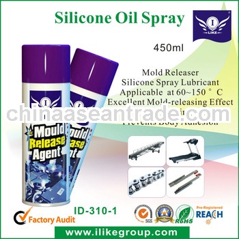 Silicone oil spray (Aceite de silicona en spray) ROHS REACH certificates 450ml