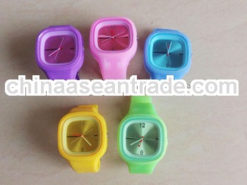 Silicone wholesale logo watches, OEM welcome