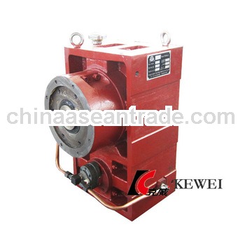Single screw gearbox reducer for extuuder transmission line