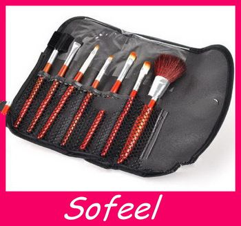 Sofeel 7pcs Synthetic Hair Makeup Brush Kits