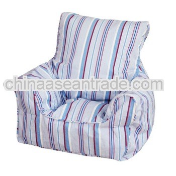Soft Nautical Stripe Bean Bag Chair