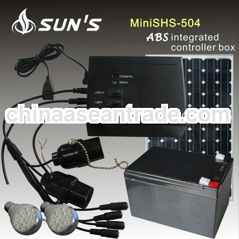 Solar Power kit 10W With ABS integrated box